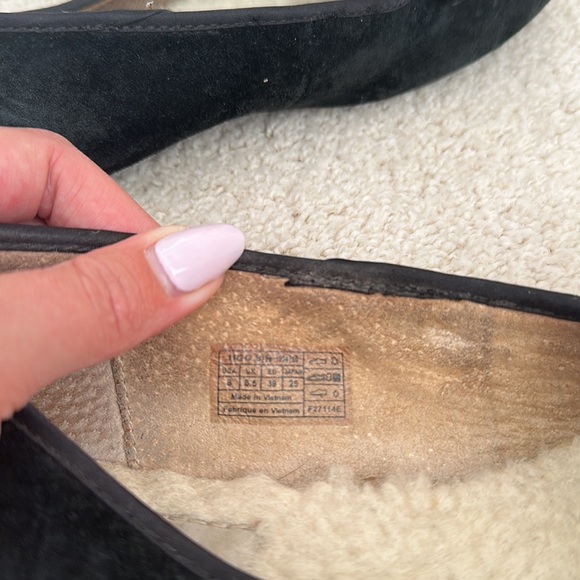 Black Suede UGG Flats - Picture 7 of 7